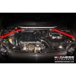FIAT 500 Front Brace Bar by MADNESS - Carbon Fiber - Gloss Red 